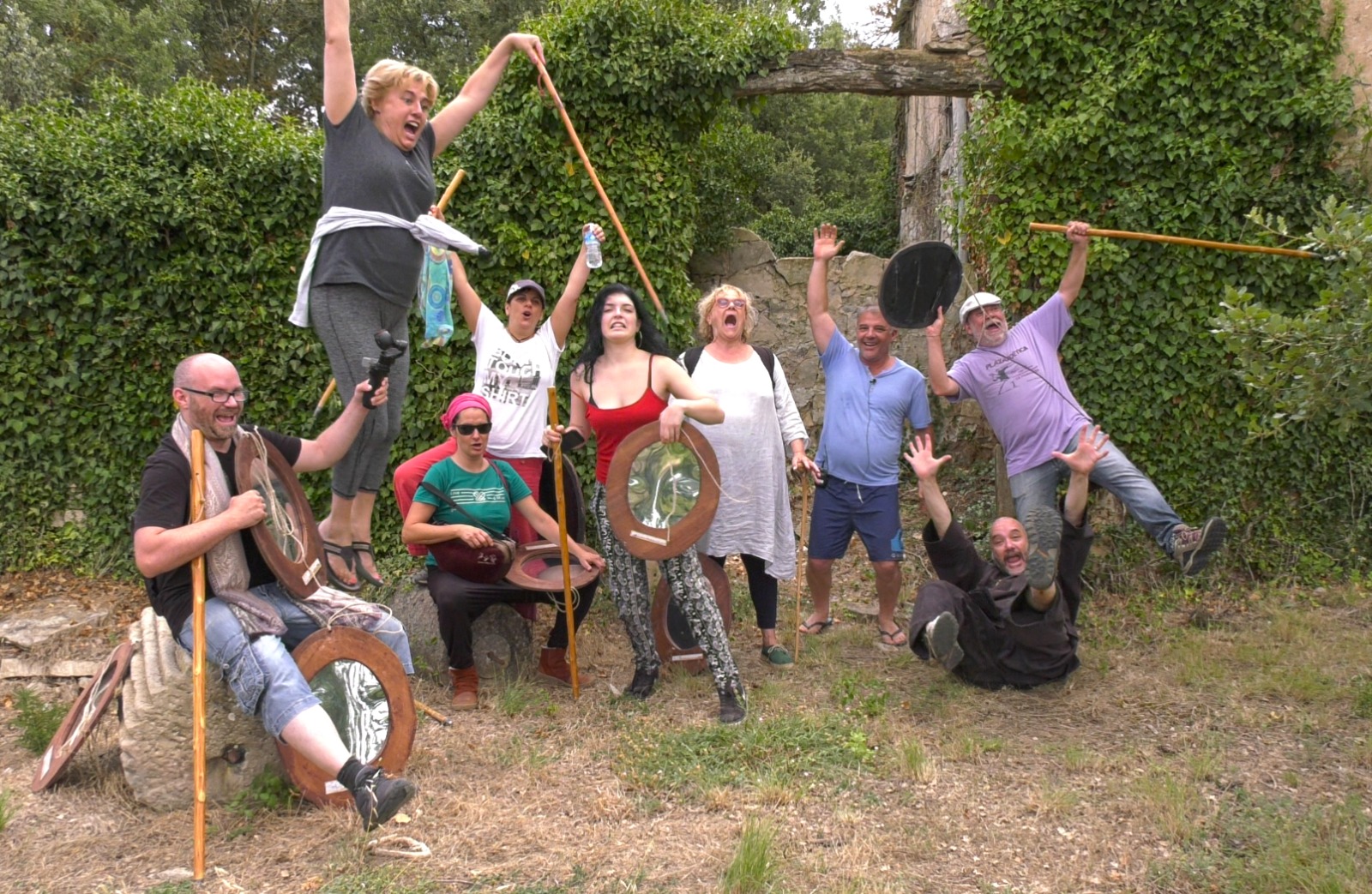 retiro - curso de meditacion y creatividad de kiku mistu - cada momento es una fiesta