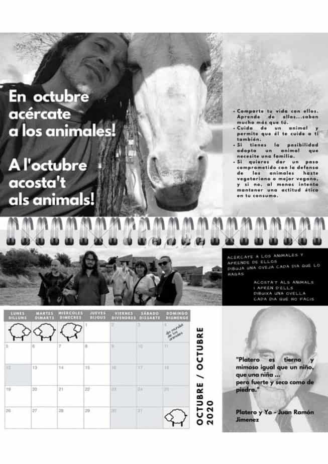 calendario de pistas para el arte de vivir
