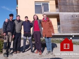davant la llar-escola de vida a a santa coloma de queralt